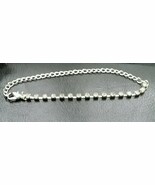 New Bridal Prom Silver Clear Crystal Rhinestone Bracelet》Adjustable》15 Gems - $3.95