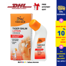 10 Boxes Tiger Balm Lotion for Shoulder &amp; Back Pain Strength Massage Scent 80ml - £86.63 GBP