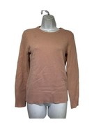 theory salomina pink back tie sweater Petite Size P - $32.66