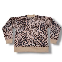 BP. Sweatshirt Size XXS Nordstrom Pullover Sweatshirt Leopard Print Animal Print - £24.20 GBP