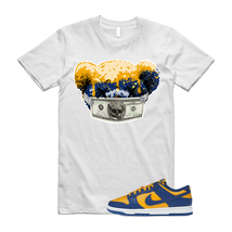 SIL T Shirt for Dunk Low Blue Jay University Yellow Michigan 1 UCLA Gold - £23.46 GBP+