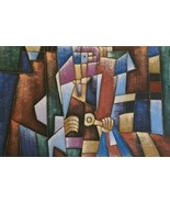 Original Ian Rystron Abstract Art Oil on Canvas Painting Framed Florida ... - €407,08 EUR