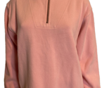 Tommy Bahama Women&#39;s Knit Pullover 1/4 Zip Pink Size L - $18.99