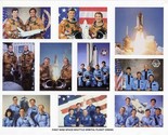 NASA Photo First Nine Space Shuttle Oribital Flight Crews - $11.88
