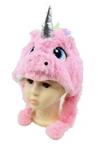 Toddler Baby Girl Boy Rabbit Horn Hat Nursery Pink Unicorn Beanie Tail Cap - £9.09 GBP