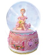 MusicBox Kingdom 14262 Glitter Globe with a Sitting Ballerina Music Box,... - $56.05
