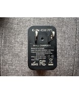 45W Super Fast Charger USB-C Wall Block with 5ft Cable, Black - $20.32 CAD