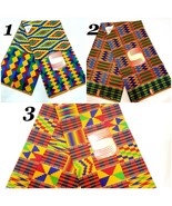  African Fabric Ankara Polyester Kente Prints. Choose Print &amp; yard - £7.09 GBP