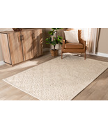 Madison Ivory Hand-Tufted Wool Area Rug - $3,037.24 MXN