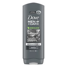 Dove&#39;s Men Body &amp; Face Wash 400Ml Charcoal &amp; Clay Pack of 4 - £38.36 GBP