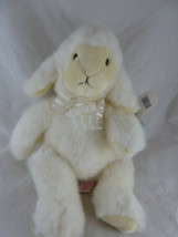 Russ Berrie Baby Lamb Stuffed Animal Plush Toy Bean Bag Seat 12&quot; Mint w ith Tag - £16.06 GBP