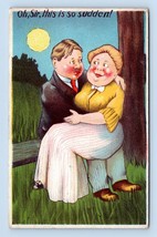Romance Fumetto Luna Piena Oh Sir Questo È Quindi Sudden Sotto Albero 1910 DB - £5.56 GBP