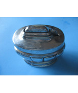 VTG. TABLE LIGHTER FLINT FUEL SILVER COLOR HEAVY 15.2 OZ. NEGBAUR, N.Y. ... - $12.86 CAD