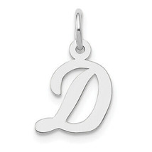 14k Gold Small Script Letter D Initial Charm YC659D - £64.56 GBP