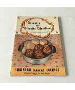 Vintage biscuits and biscuits glorified recipe booklet Rumford baking po... - €17,15 EUR