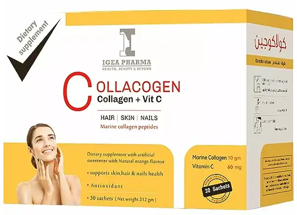  COLLACOGEN COLLAGEN+VIT C 30 SACHET - $63.00