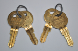 Lot of 4 DUO High Security Lock Keys  - With B9000 Code - £15.91 GBP