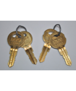 Lot of 4 DUO High Security Lock Keys  - With B9000 Code - $19.79