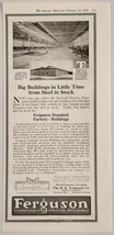 1920 Print Ad H.K. Ferguson Standard Factory Buildings Cleveland Ohio - $20.24