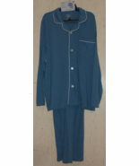 NWT MENS Croft &amp; Barrow $60 CLASSIC COMFORTABLE FIT BLUE KNIT PAJAMA SET... - $47.25 CAD