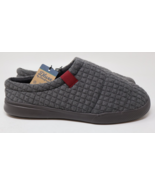 Dluxe by Dearfoams Men&#39;s Julien Shoe Size 11-12 Gray Slipper Comfort Sli... - $276.85 MXN
