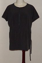 Columbia Sportswear Women Shirt Size Medium Gray Charcoal Short Sleeve A... - £13.97 GBP