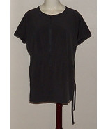 Columbia Sportswear Women Shirt Size Medium Gray Charcoal Short Sleeve A... - £13.94 GBP