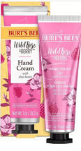 10 X Burt&#39;s Bees Hand Cream Wild Rose &amp; Berry w/ Shea Butter 1 Oz New - $31.35