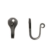 Wrought Iron Large Nail Hooks (Set of 12) Handcrafted in USA - $32.95