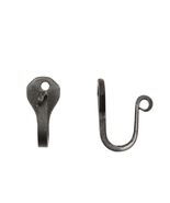 Wrought Iron Large Nail Hooks (Set of 12) Handcrafted in USA - $32.95