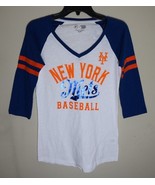 Woman&#39;s New York Mets MLB Genuine Merchandise Campus Lifestyle Shirt NWT - $19.97