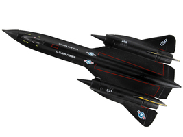 Lockheed YF-12 SR-71 Blackbird Aircraft &quot;NASA&quot; United States Air Force 1/200 Die - $42.66