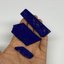35.66g, 1.4&quot;-3&quot;, 3pcs, High Grade Natural Rough Lapis Lazuli @Afghanista... - £56.83 GBP
