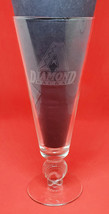 Arizona Diamondbacks Etched 9&quot; Pilsner Gila River Casino Beer Baseball Glass SGA - £7.06 GBP
