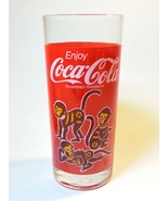 Coca Cola 1992 Chinese Zodiac Year Of The Monkey Drinking Glass Tumbler ... - £35.10 GBP
