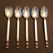 Crosspoint Stanley Roberts Spoon LOT 5 Teaspoon &amp; Sugar Spoon Stainless ... - $18.75