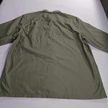 Old Navy Men's Cotton Blend Snap Button Green Lightweight Long Sleeve Shirt XL image 15