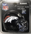 Denver Broncos - Riddell Speed Pocket Pro Mini Helmet - $7.99