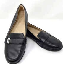 Naturalizer Soul Black Leather Loafer Size 7W - $28.49