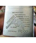 extremely RARE 1995 ZIPPO THE WILD WEST WESTERN No. 6R1480  NMINT - £195.78 GBP