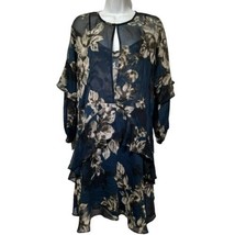 Rachel Roy Womens Ruffled A-Line Dress Size 12 - £22.45 GBP