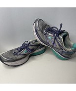 Brooks Ghost 7 &#39;G7&#39; Women&#39;s Running Shoes Gray/Green/Purple Size 9 Medium B - £19.11 GBP