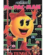 VTG Ms. Pac-Man Sega Genesis Cartridge. Only Good Condition. - $27.22 CAD