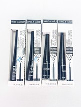 Wet n Wild MegaLiner Liquid Eyeliner Black 871a 0.12 Fl Oz Each Lot of 4 - $11.60