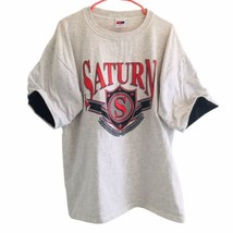 Vintage 90s Swingster GM Saturn Single Stitch T Shirt XL USA Double Thic... - £34.13 GBP