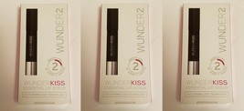 3 x Wunder2 WunderKiss Essential Lip Scrub~Smooth Lips In Under 2 Minutes ~  - £5.88 GBP