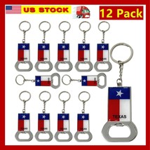 12 Pack Texas Keychain Bundle Souvenir Metal Keychains Texas State Keyri... - $19.79