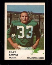 1961 Fleer #52 Billy Barnes Ex Eagles *X105599 - £3.12 GBP