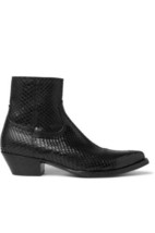 Saint Laurent YSL Lucas Python Boots. US Size 41 $1999 - £733.79 GBP