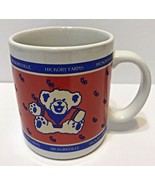 Hickory Farms Hickoryville Collector 1987 Coffee Tea Mug Cup Teddy Bear - £9.91 GBP